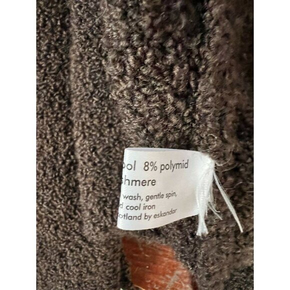 Eskandar Neiman Marcus Wool Cashmere Poncho For Women - Picture 7 of 12